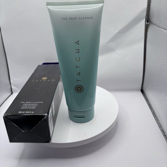 Tatcha The Deep Cleanse Gentle Exfoliating Cleanser, 5 oz./150ml New In Box - Picture 6 of 9